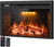 SereneLife Electric Fireplace Insert with Heater | Smart Wi-Fi App Control & Remote