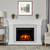 Real Flame Deland Grand Electric Indoor Fireplace with Remote Control
