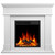 R.W.FLAME 43” Electric Fireplace Mantel Wooden Surround Firebox