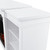 Real Flame Eliot 81" Grand Electric Fireplace TV Stand in White for TVs up to 80 inches