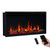 PuraFlame Herman 36 Inch Smart Linear Electric Fireplace - Premium Flame with 9 Colors