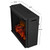 Real Flame Valmont 74" Electric Fireplace TV Stand for TVs up to 70 inches for Living Room and Bedroom, Remote Control