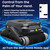 Automatic Pool Vacuum Robot with Dual Radar AI Path Planning, Wall & Waterline Scrubbing, 3-Hr Battery Runtime, for Inground