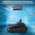 Pool Cleaner Robot for Surface, Walls, Waterline & Floor Cleaning, 10000GPH Suction, Self-Parking