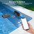 Pool Cleaner Robot for Surface, Walls, Waterline & Floor Cleaning, 10000GPH Suction, Self-Parking