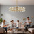 33" Gold Crystal Chandeliers for Dining Room Light Fixture