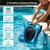 Pool Vacuum Robot with 480 Min Runtime, Wall & Waterline Cleaning, App & Remote Control