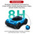 Pool Vacuum Robot with 480 Min Runtime, Wall & Waterline Cleaning, App & Remote Control