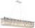 Siljoy Modern Rectangular Crystal Chandelier