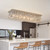 Crystal Chandelier for Dining Room 39.3" Modern Gold K9
