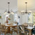 5-Light Vintage Chandelier in Oil Rubbed Bronze Finish