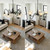 Crystal Accents, Farmhouse Chandelier for Dining Room, Hallway, Kitchen