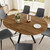 Dining Table Set for 6 People, 43.3"-59.1" Extendable Kitchen Table with 6 Upholstered Chairs