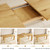 Extendable Dining Table Set for 6, Table+6 Grey Chairs