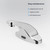 Free, Mid Integrated Base Body, Polished Chrome, 3362119