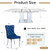Henf 7 Pieces Faux Marble Dining Table Set for 6, 63"-79" Extendable Dining Room Table