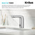 Bathroom Faucet with Control Box and Temperature Mixer