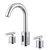 Bathroom Faucet for 3 Hole | 8 Inch Widespread Bathroom Sink Faucet