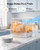 Countertop Dishwasher Portable, 8 Programs with 5L Tank, Black, 40dB | 360° Dual Spray Arms, 29-min Quick Wash