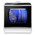 AIRMSEN Portable Countertop Dishwasher, No Hookup Needed | 6 Programs