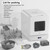 Slim Countertop Portable Dishwasher for Small Spaces | 6 Washing Programs, Compact Size