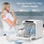 Countertop Dishwasher, 8 Programs with 5L Tank, White, 40 dB, 167°F | 8-Program (Normal, ECO