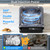 Portable Dishwasher with 5L Built-in Water Tank, 5 Programs with 40 dB, 360° Dual Spray