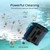 WYBOT B1C Robot Pool Vacuum for Inground Pools, Cordless Robotic Pool Cleaner with Quad-Roller Brushes, Edge Cleaning