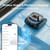 Corded & Cordless Hybrid Pool Cleaner Robot with Smart Navigation, APP Control, Clean Floor/Wall/Shallow for Pools Up to 1615 Sq.Ft