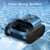 Cordless Robotic Pool Vacuum with Smarter Navigation & Track Drive, Dual 180W Brushless Motors, Wall & Waterline Climbing, 150-Min Runtime