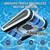 Pool Vacuum Robot for Inground Ground Pools | Wall&Waterline Climbing, Smart Navigation, 180mins Runtime, APP Control