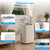 ZAFRO Portable Air Conditioners, 12000 BTU (8000 BTU SACC), Drainage-free Portable AC with Cooling, Fan, Dehumidifier