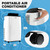 AIRO Portable Air Conditioners 8000 BTU, AC Unit Floor Standing with Remote Control & DIY Installation Kit