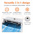 Amazon Basics 3-In-1 Portable Air Conditioner with Follow Me Remote, Timer, Sleep Mode, Auto Swing, Dehumidifier