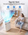 Tehanld 12000 BTU Portable Air Conditioner, 4-in-1 AC Unit for 600 Sq. Ft | with Cooling, Dehumidifier, Fan & Sleep Mode, for Bedroom