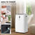 Compact Room Air Conditioner with Dehumidifier & Fan, Mini AC Unit for Rooms Up to 550 Sq. Ft., Window Kit Included