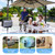 Cybertake Portable Camping Air Conditioner, 5100 BTU Cooling and 6100 BTU Heating, AC and DC Compatible
