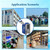 JARYANNIX 220V 1.8KW Industrial Air Conditioner with 2 Columns, Portable Spot Cooler