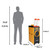Equator Portable 18,000 BTU Air Conditioner & 18,500 BTU Heater, Dual Hose Industrial Spot Cooler, 110V Indoor Outdoor AC