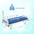 Real Relax Premium 2 Function Full Electric Hospital Bed, ICU Electric Medical Bed with 4 inch Foam Mattress & IV Pole