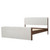 Christopher Knight Home Jayne Modern Queen Bed Frame with Headboard, Bed Frame Queen with Upholstered Headboard + Footboard