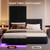 Belffin King Size Floating Bed Frame with 72.44" Extra-Tall Headboard | Luxury Velvet Upholstered Bed Frame with LED Lighting
