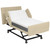 ProHeal Home Style Adjustable Hospital Bed for Home Use with Gel Memory Foam Mattress - Twin Size Full Electric Medical Bed