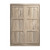 BESTAR Pur Murphy, Space-Saving Wall Bed for Multipurpose Guest Room or Home Office, Full, Rustic Brown | Supports up to 1000 lb; min. ceiling height 86.4 in