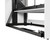 Bestar Pur Queen Murphy Bed with 2 Shelving Units, 136-inch Space-Saving Sleeping Arrangement with Storage | 2 Shelving Units; supports up to 1000 lb