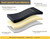 Electric Hospital Bed and Mattress for Home Use, German Motor | 5 Functions, Dual-Layer 5" Mattress, Ultra-Low 8.5"-25" Height