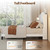 King Bed Frame with 53" Velet Tufted Wingback Headboard & Footboard | Upholstered Platform Bed Frame, No Box Spring Needed