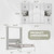 Bobve Vintage Murphy Bed Queen with 2 Cabinet,85" Hidden Wall Bed,Vertical Murphy Bed Twin,Features a Hydraulic Rod/Padded Headboard