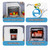 Countertop Dishwasher, Portable Dishwasher， 4-Program System for Home,4-Place Setting
