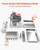 Commercial Automatic Donuts Machine, 6 Rows Donuts Making Equipment, 360 pcs